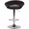 2er Set Barhocker Olinda Kunstleder chrom