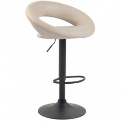2er Set Barhocker Olinda Kunstleder schwarz