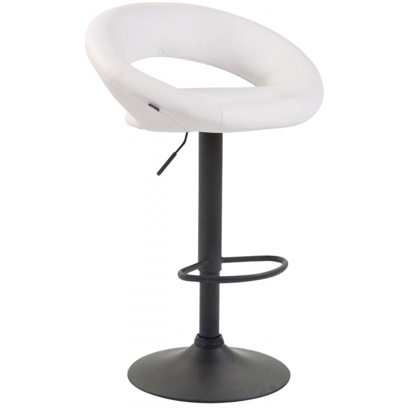 2er Set Barhocker Olinda Kunstleder schwarz