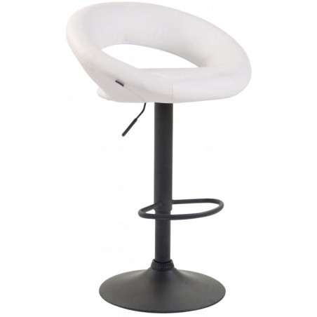 2er Set Barhocker Olinda Kunstleder schwarz