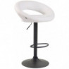 2er Set Barhocker Olinda Kunstleder schwarz