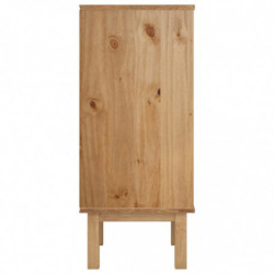 Schubladenschrank 46x39,5x90 cm Massivholz Kiefer