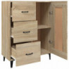 Sideboard Sonoma-Eiche 69,5x34x90 cm Holzwerkstoff