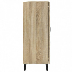 Sideboard Sonoma-Eiche 69,5x34x90 cm Holzwerkstoff