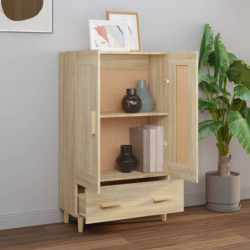 Highboard Sonoma-Eiche 70x31x115 cm Holzwerkstoff