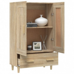 Highboard Sonoma-Eiche 70x31x115 cm Holzwerkstoff