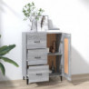 Sideboard Grau Sonoma 69,5x34x90 cm Holzwerkstoff