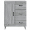 Sideboard Grau Sonoma 69,5x34x90 cm Holzwerkstoff