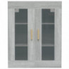 Hängeschrank Grau Sonoma 69,5x34x90 cm