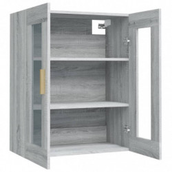 Hängeschrank Grau Sonoma 69,5x34x90 cm