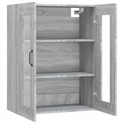 Hängeschrank Grau Sonoma 69,5x34x90 cm