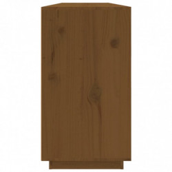 Sideboard Honigbraun 100x40x75 cm Massivholz Kiefer