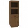 Highboard Honigbraun 34x40x108,5 cm Massivholz Kiefer