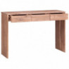 Konsolentisch 110×35×75 cm Teak Massivholz