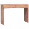 Konsolentisch 110×35×75 cm Teak Massivholz