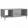 Couchtisch Grau Sonoma 102x50x40 cm Holzwerkstoff