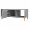 Couchtisch Grau Sonoma 102x50x40 cm Holzwerkstoff