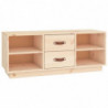 TV-Schrank 100x34x40 cm Massivholz Kiefer