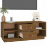 TV-Schrank Honigbraun 100x34x40 cm Massivholz Kiefer