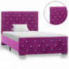 Bettgestell Lila Samt 90x200 cm