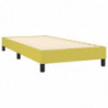 Boxspringbett Grün 90x190 cm Stoff