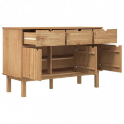 Sideboard 114x43x73,5 cm Massivholz Kiefer