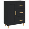 Sideboard Schwarz 69,5x34x90 cm Holzwerkstoff