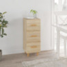 Sideboard Sonoma-Eiche 34,5x34x90 cm Holzwerkstoff