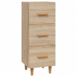 Sideboard Sonoma-Eiche 34,5x34x90 cm Holzwerkstoff