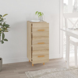 Sideboard Sonoma-Eiche 34,5x34x90 cm Holzwerkstoff