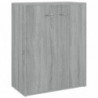 Sideboard Grau Sonoma 60x30x75 cm Holzwerkstoff