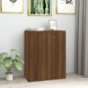 Sideboard Braun Eichen-Optik 60x30x75 cm Holzwerkstoff