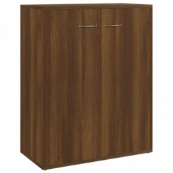 Sideboard Braun Eichen-Optik 60x30x75 cm Holzwerkstoff