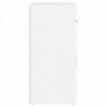 Sideboard Hochglanz-Weiß 80x33x70 cm Holzwerkstoff