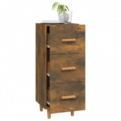 Sideboard Räuchereiche 34,5x34x90 cm Holzwerkstoff