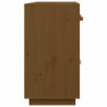 Sideboard Honigbraun 98,5x40x75 cm Massivholz Kiefer