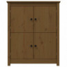 Sideboard Honigbraun 83x41,5x100 cm Massivholz Kiefer