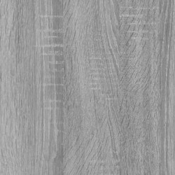 Treppenregal Grau Sonoma 107 cm Holzwerkstoff