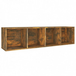 Bücherschrank/TV-Schrank Räuchereiche 36x30x143cm Holzwerkstoff