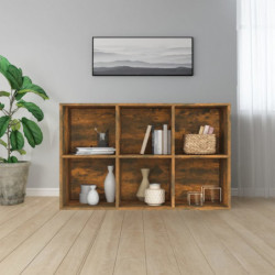 Bücherregal/Sideboard Räuchereiche 66x30x98 cm Holzwerkstoff