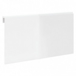 Wand-Klapptisch Hochglanz-Weiß 100x60x56 cm Holzwerkstoff