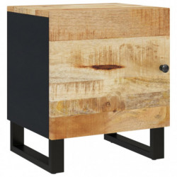 Nachttische 2 Stk. 40x33x46 cm Massivholz Mango