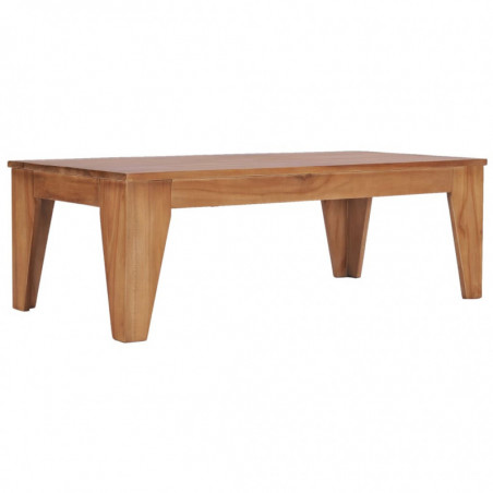 Couchtisch 120 x 60 x 40 cm Teak Massivholz