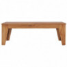 Couchtisch 120 x 60 x 40 cm Teak Massivholz