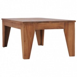 Couchtisch 120 x 60 x 40 cm Teak Massivholz