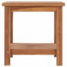 Couchtisch 45 x 45 x 45 cm Massivholz Teak