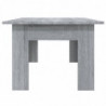 Couchtisch Grau Sonoma 100x60x42 cm Holzwerkstoff