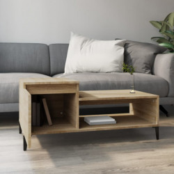 Couchtisch Sonoma-Eiche 100x50x45 cm Holzwerkstoff