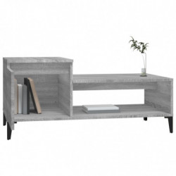 Couchtisch Grau Sonoma 100x50x45 cm Holzwerkstoff