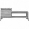 Couchtisch Grau Sonoma 100x50x45 cm Holzwerkstoff